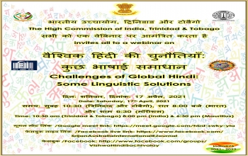 Challenges of Global Hindi : Some Linguistic Solutions